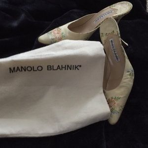 Manila Blahnik mules